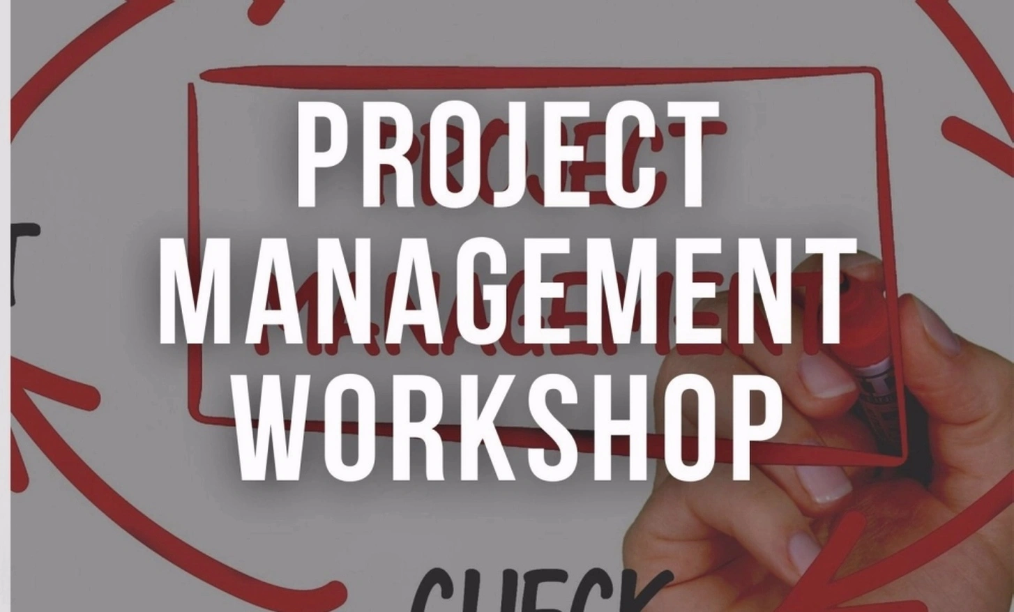 Project management training workshop session